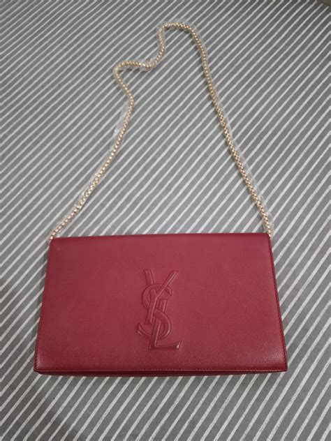 ysl clutch preloved